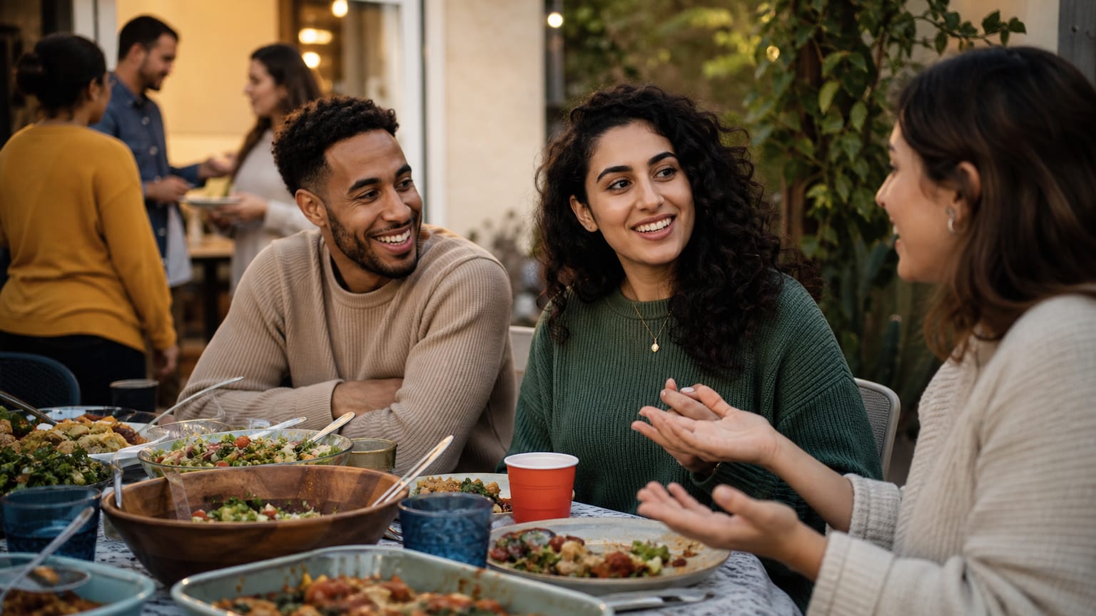 إنجليزية الدعوات الاجتماعية في الولايات المتحدة: تأكيد الحضور والولائم المشتركة والاعتذار المهذّب