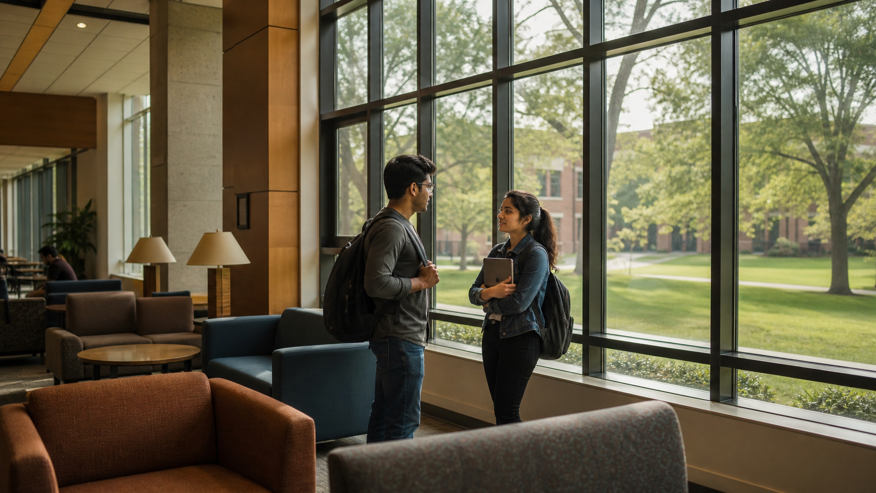 WashU, SLU, UMSL, Webster, Harris-Stowe, और St. Louis का College Cluster कहाँ हैं?