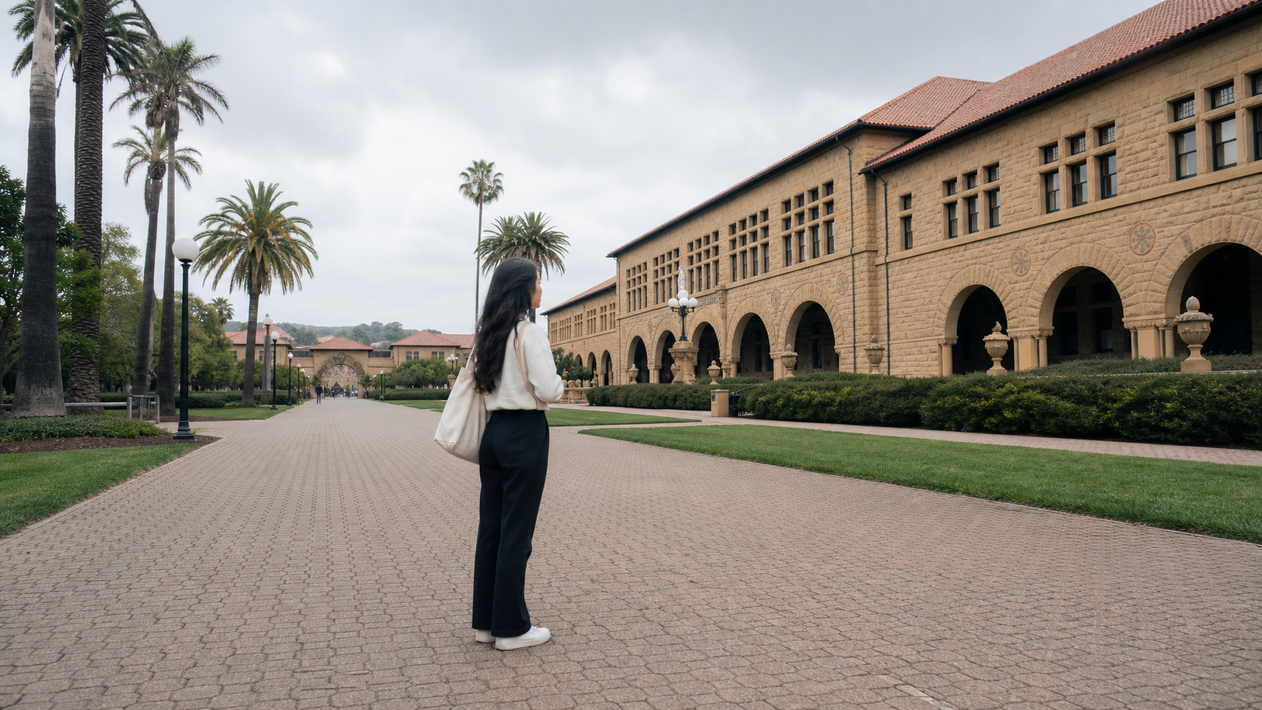 Tại sao khuôn viên Stanford giống như một thành phố riêng?