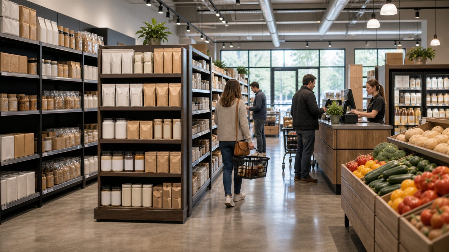 Find Products Faster: Store Layout Words for Aisles, Shelves, and Checkout