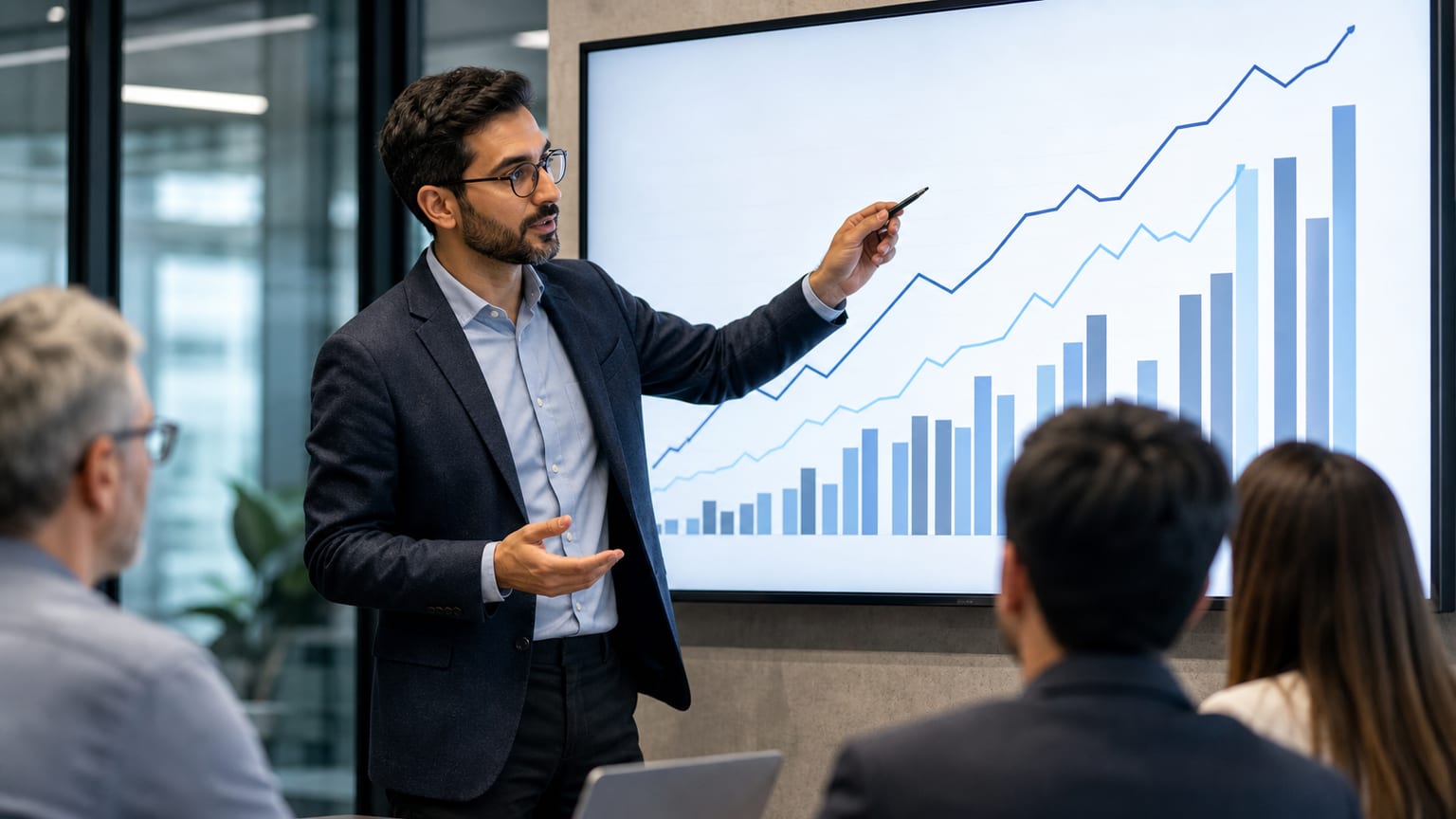 How to Talk About Charts, Numbers, and Trends in English