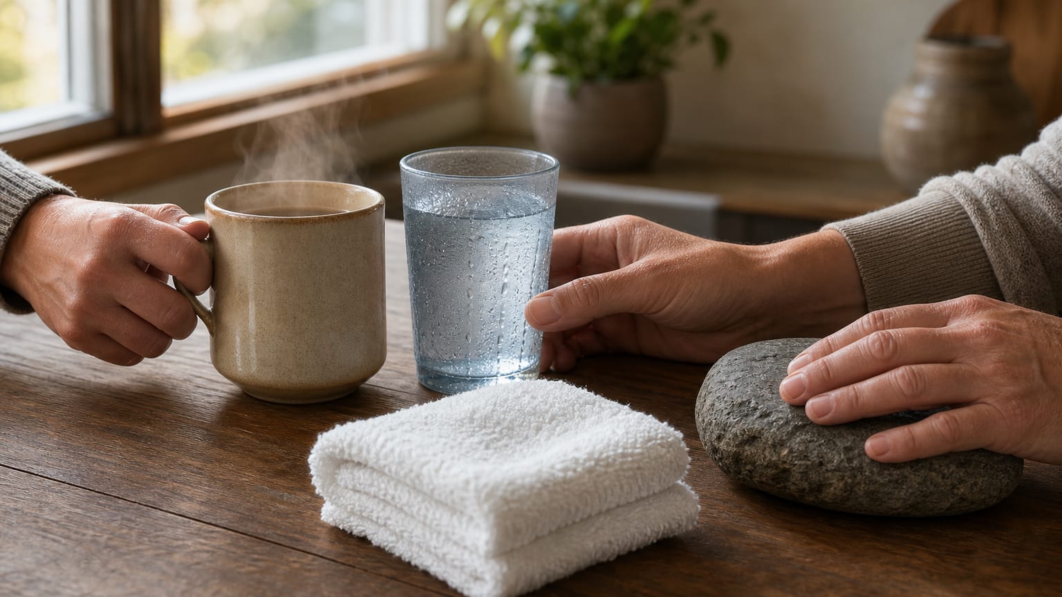 كيف تصف درجة الحرارة والملمس بالإنجليزية