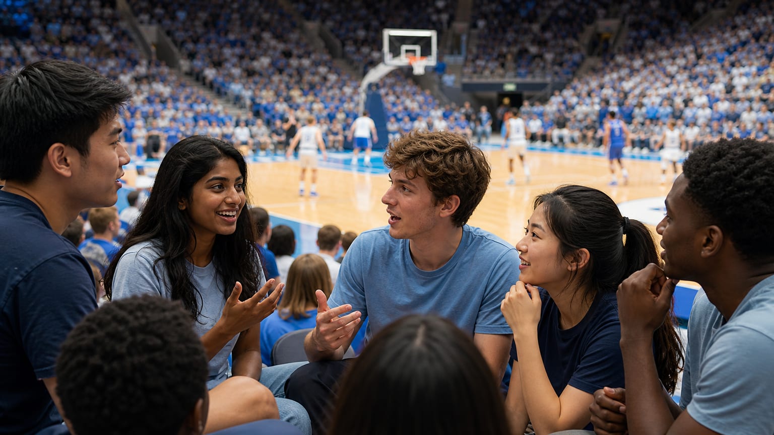 Can You Follow Tobacco Road Basketball Commentary? Listening to Duke vs UNC Live