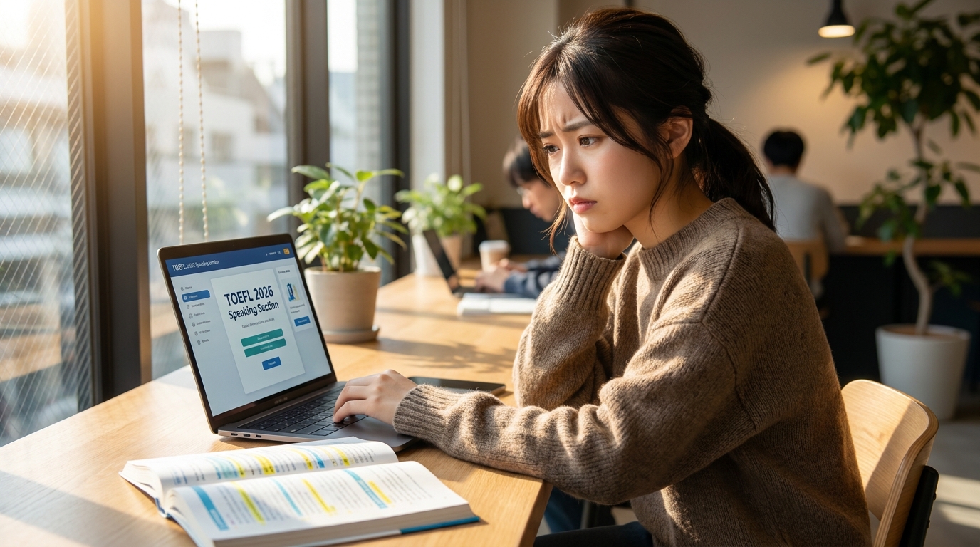 TOEFL 2026のスピーキングセクションは旧形式とどう違うのか?