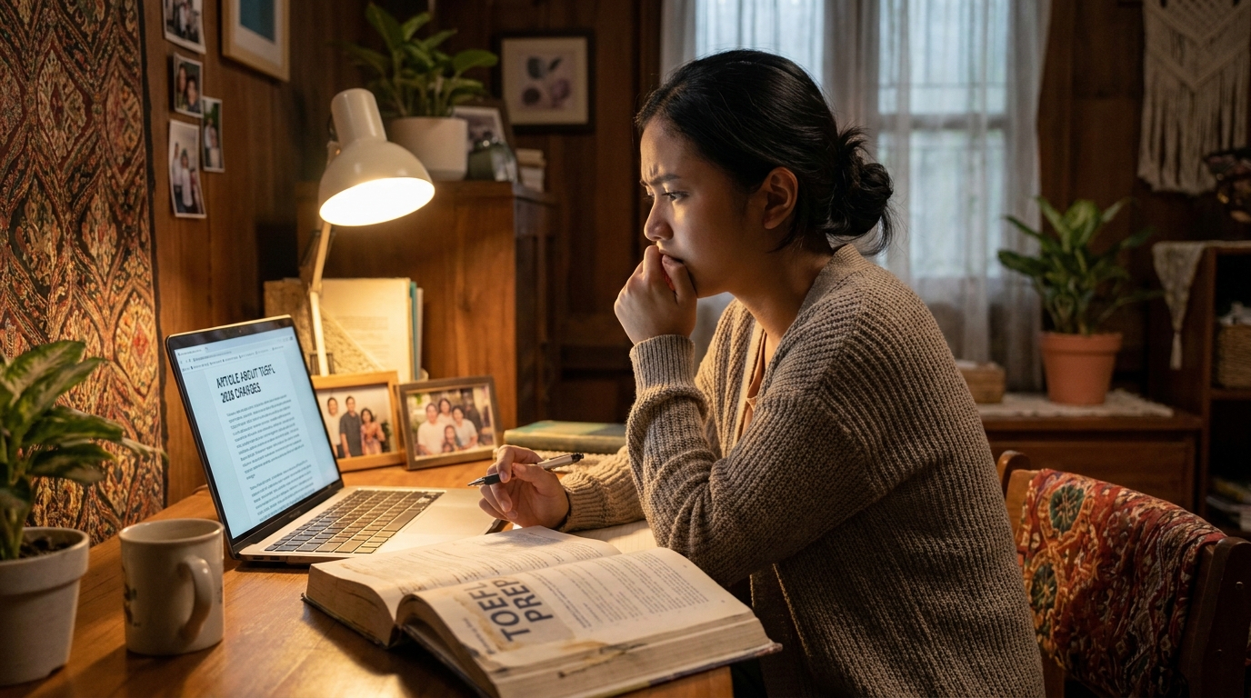 Apa yang Terjadi pada Integrated Writing di TOEFL 2026?