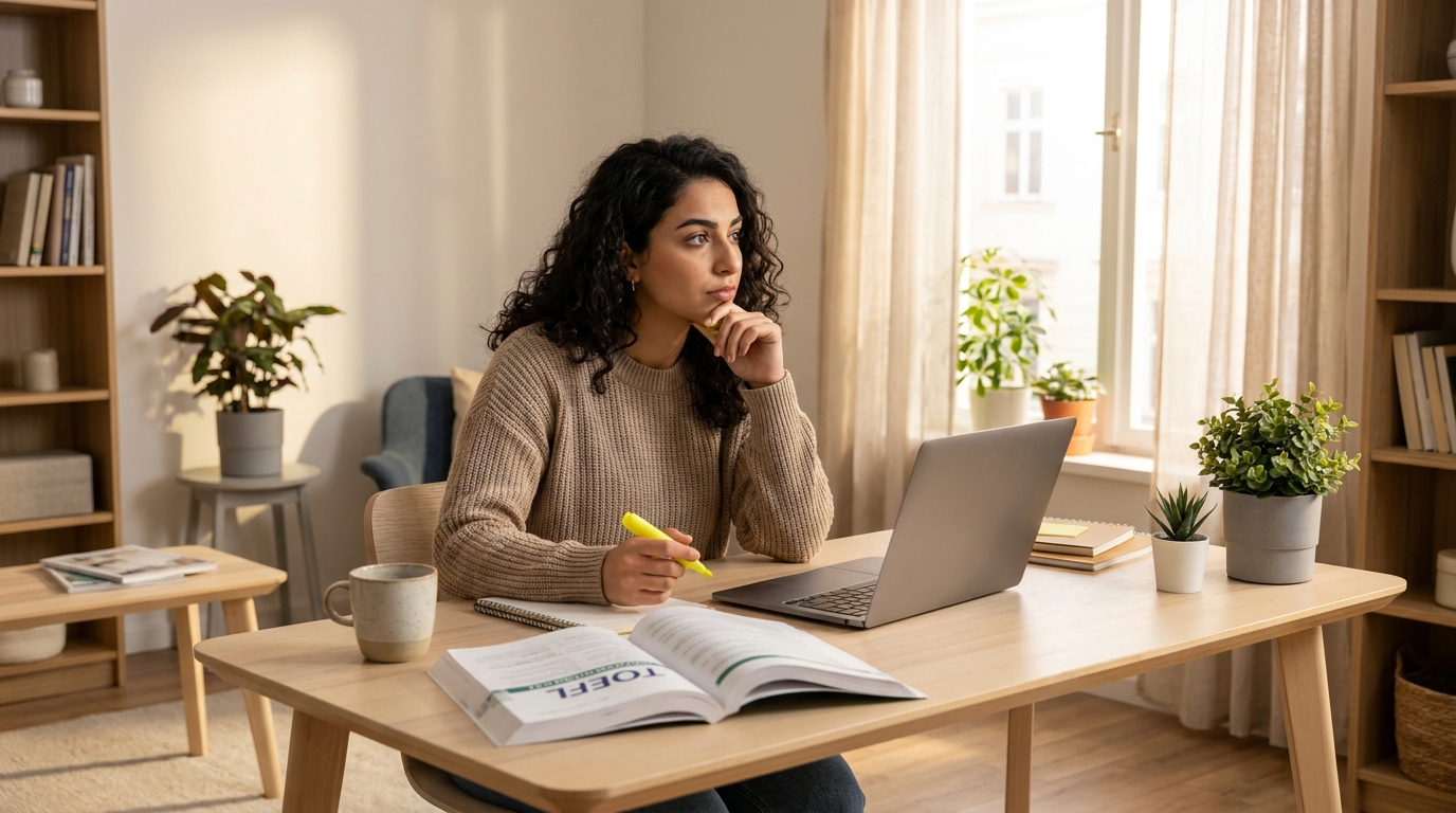 كيف تنتقل من TOEFL 80 إلى 100 — خطة تحسين واقعية