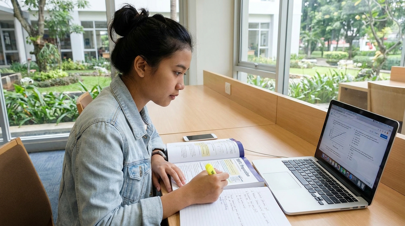 Cara Naik dari TOEFL 80 ke 100 — Rencana Peningkatan yang Realistis