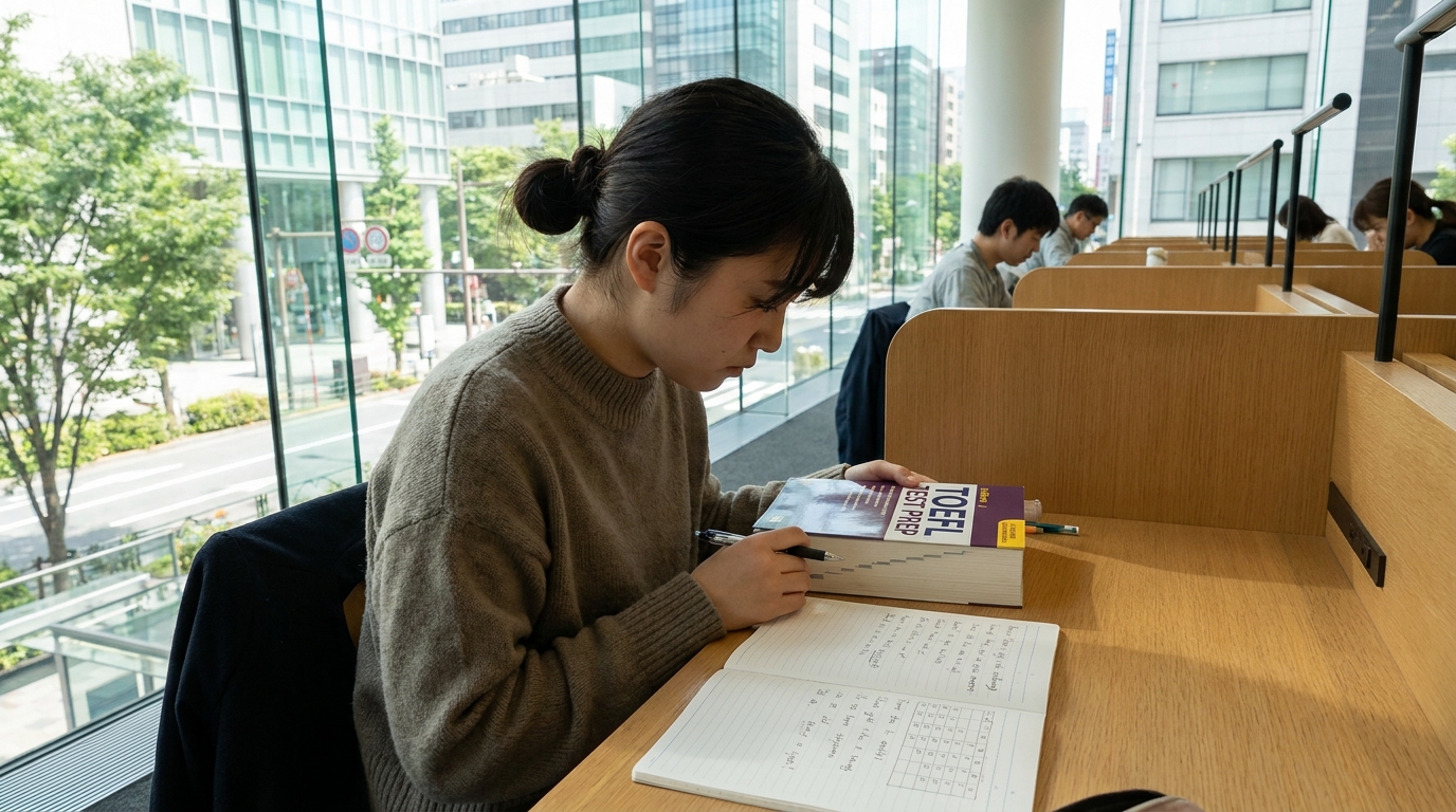 TOEFL 80 点から 100 点へ — 現実的なスコアアップ計画