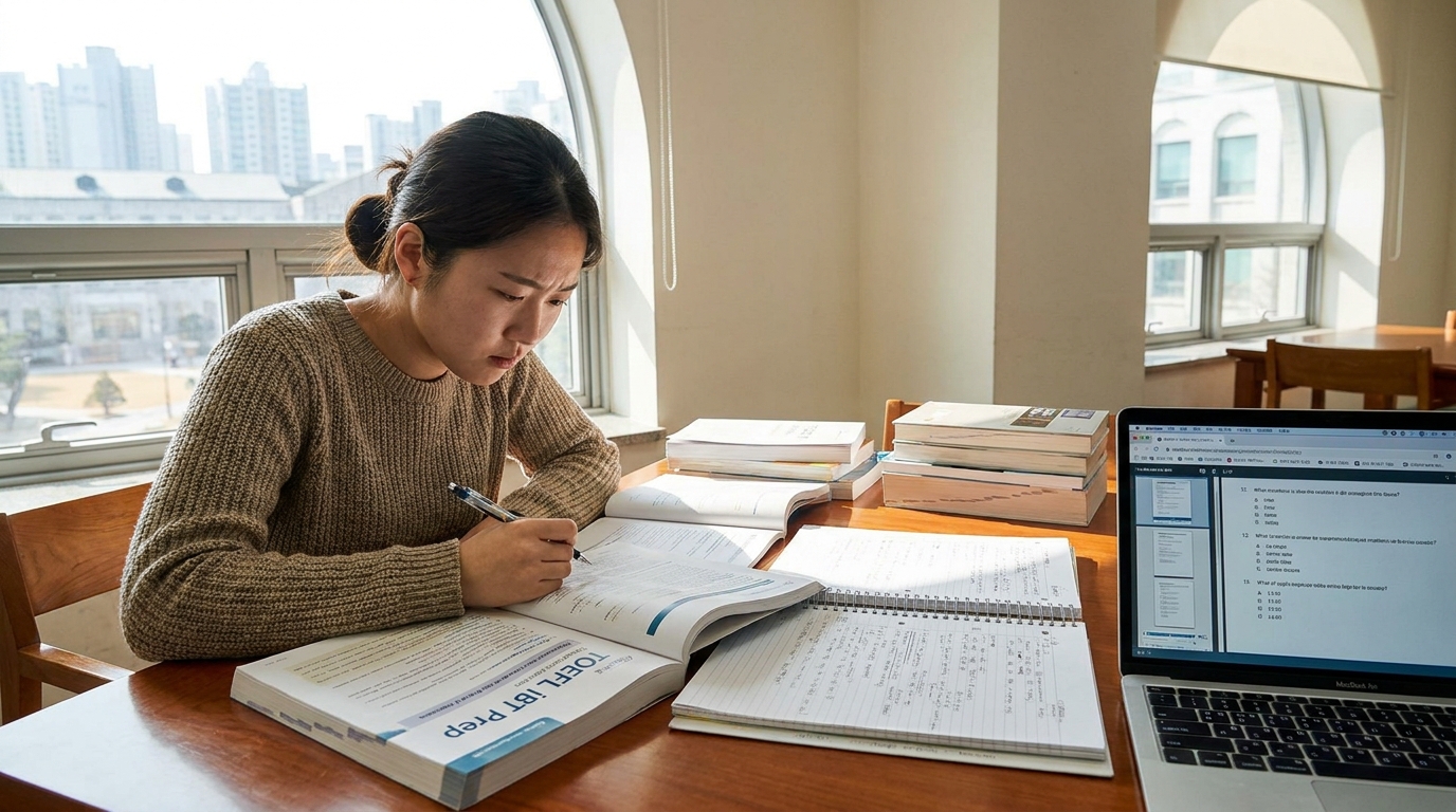 TOEFL 80점에서 100점으로 — 현실적인 점수 향상 계획