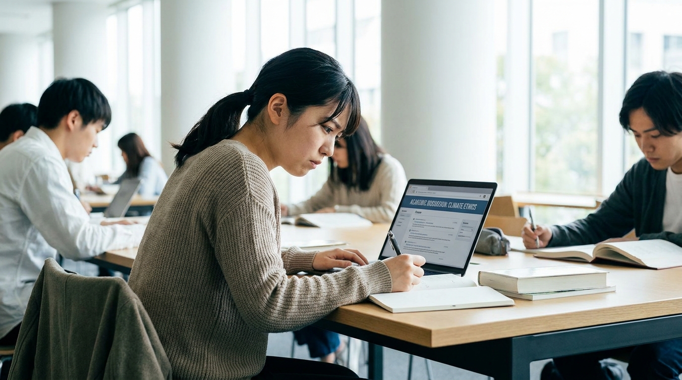 10分で強いアカデミックディスカッション回答を書くには？