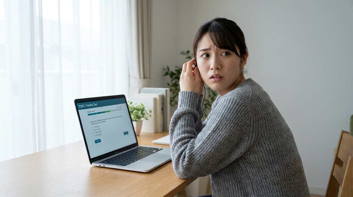 TOEFL 2026のアナウンスメント問題とは?他の問題とどう違う?