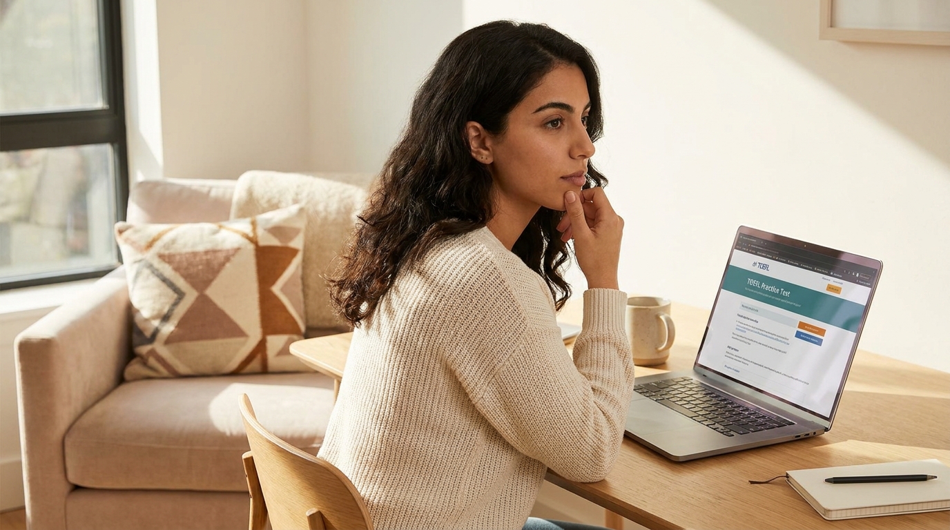 TOEFL النسخة المنزلية مقابل مركز الاختبار — أيهما تختار؟