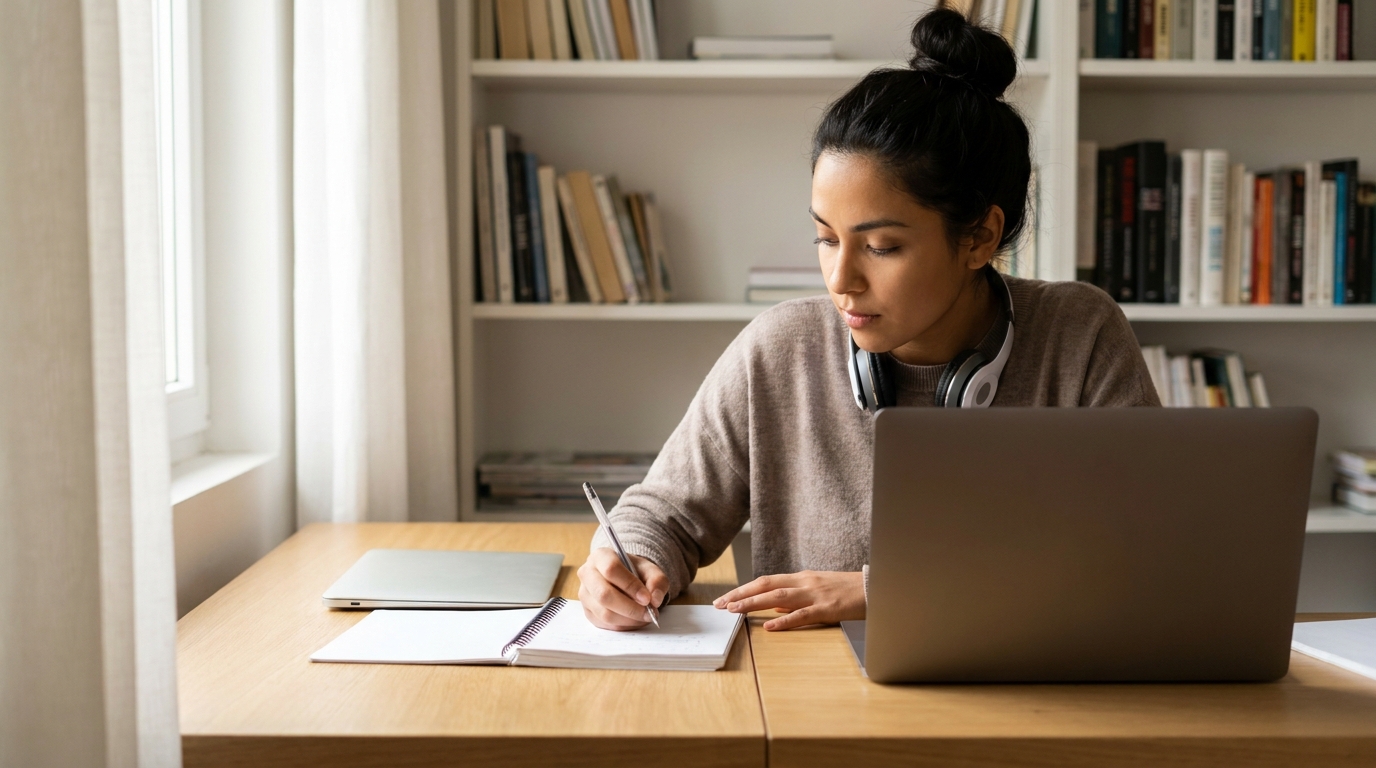 ¿Cuál es la mejor forma de tomar apuntes durante el TOEFL Listening?
