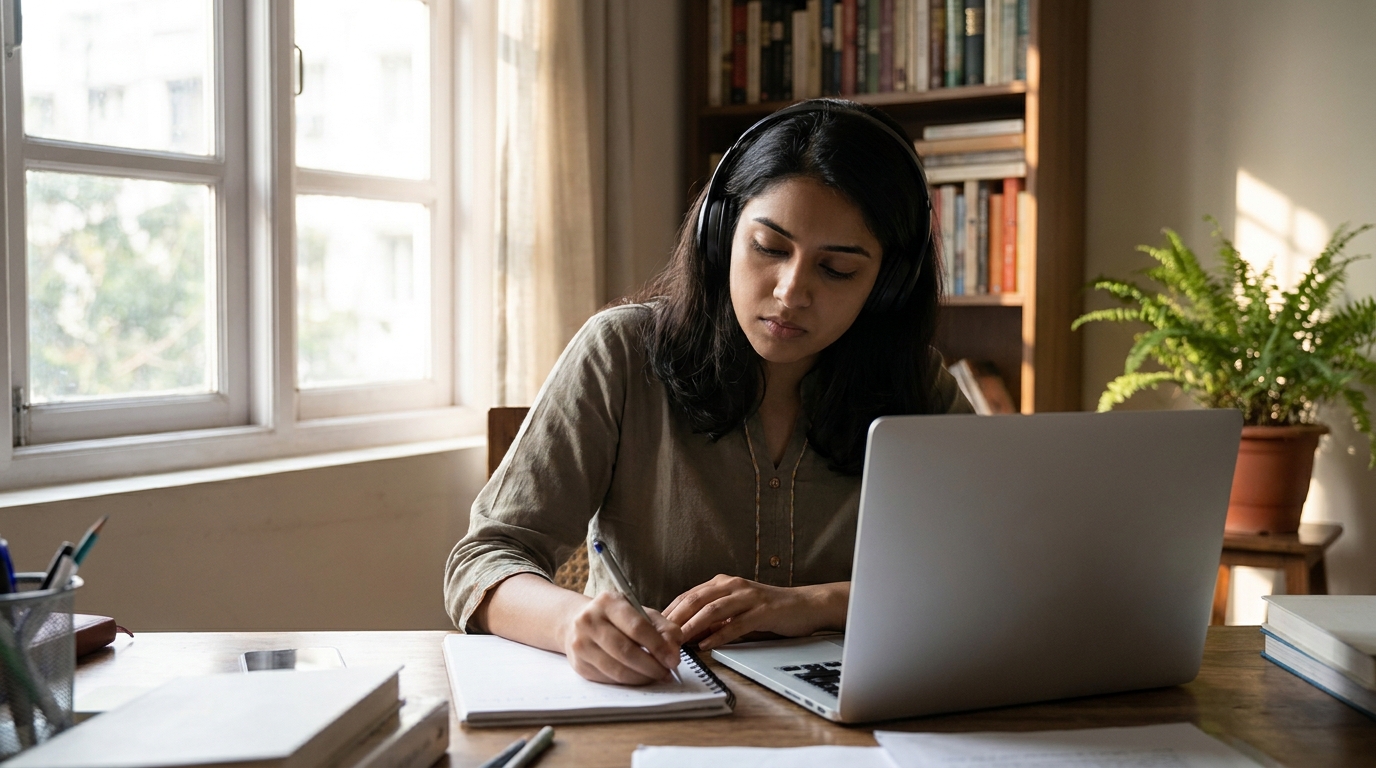 TOEFL Listening के दौरान नोट्स लेने का सबसे अच्छा तरीका क्या है?