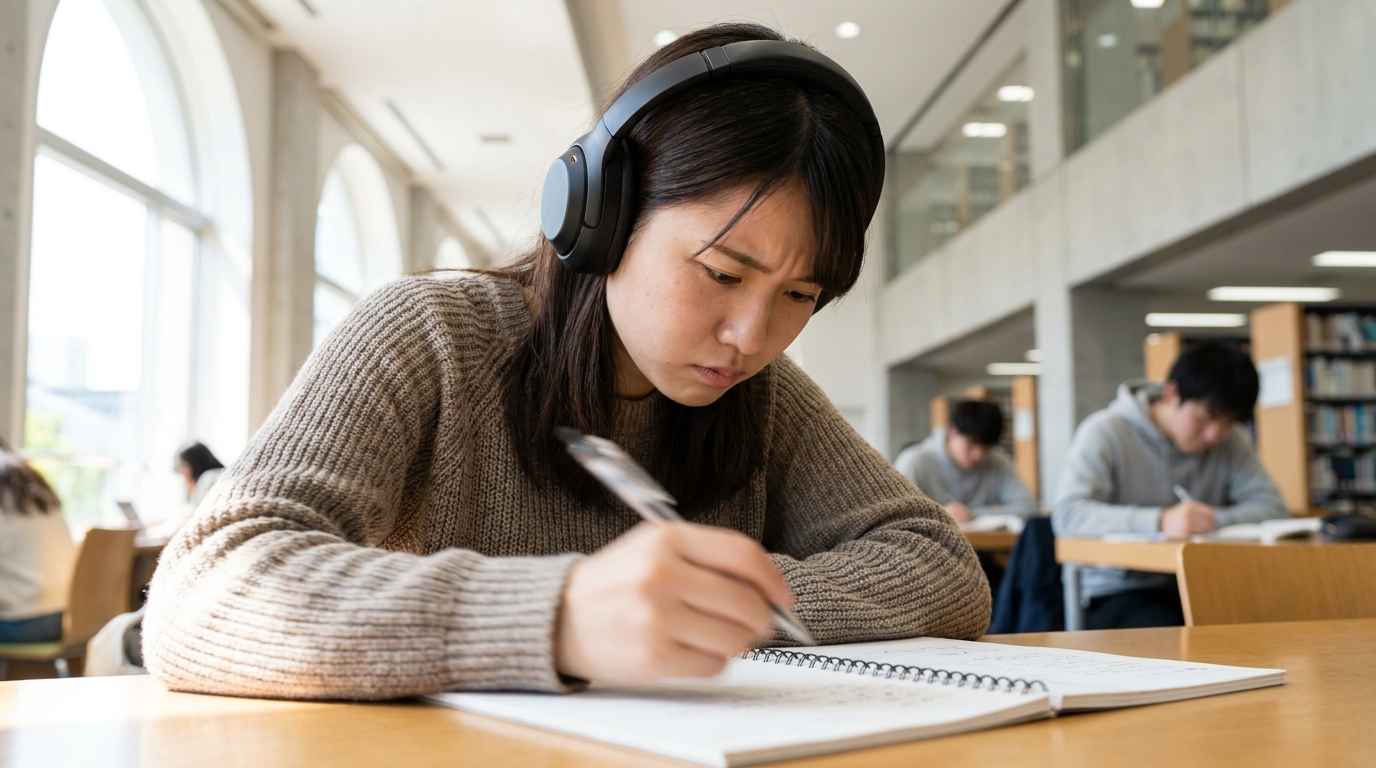 TOEFL リスニングで最も効果的なメモの取り方とは？