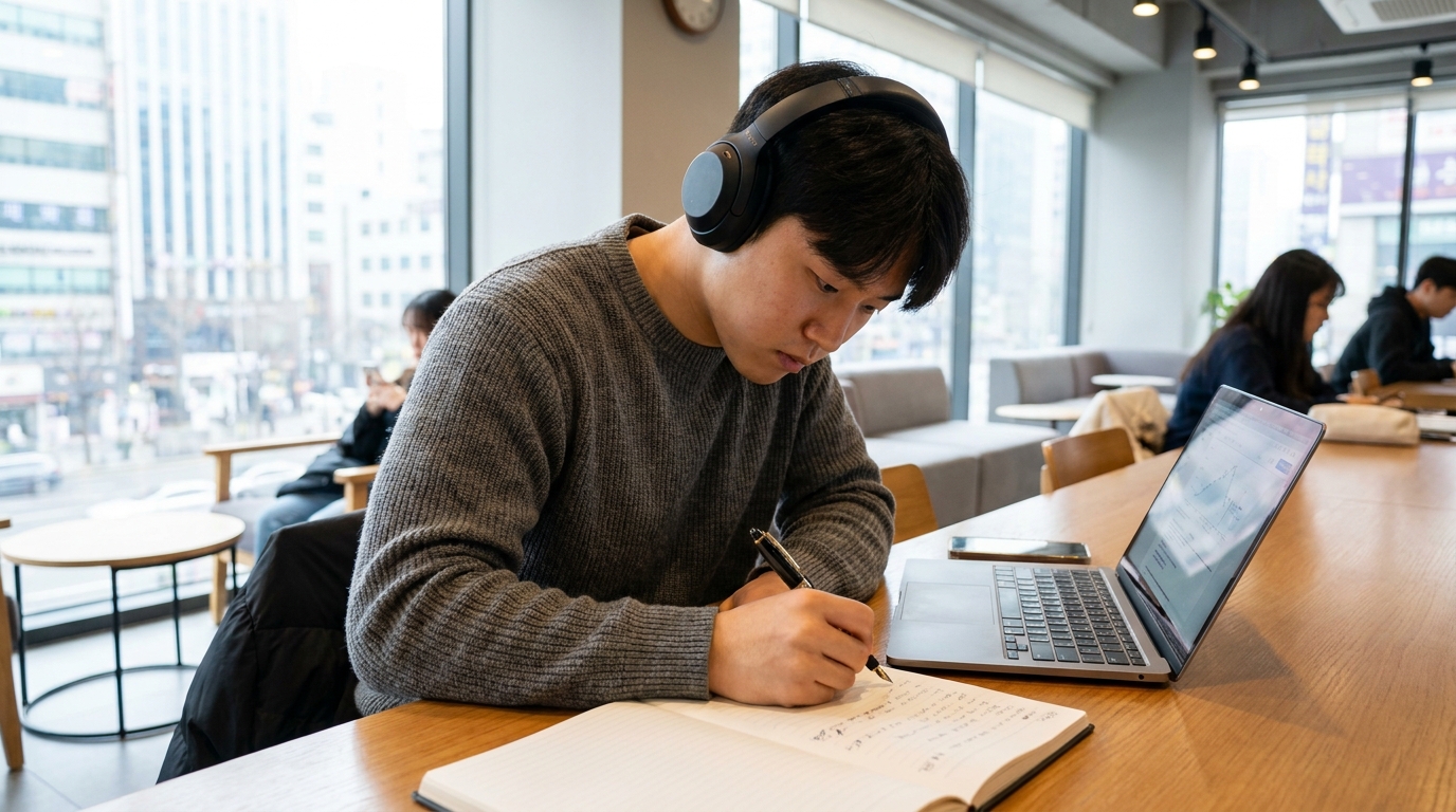 TOEFL 리스닝에서 노트 필기를 잘하는 방법은?