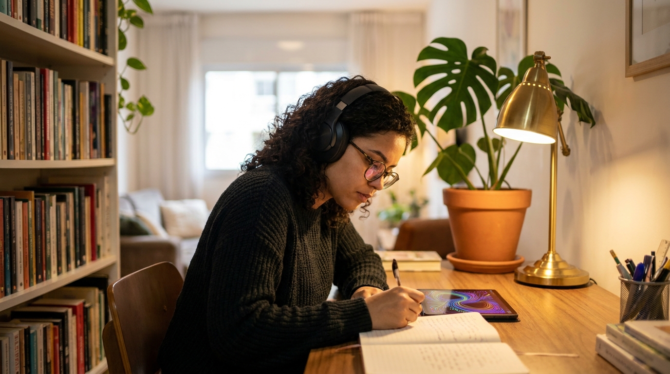 Qual é a melhor forma de fazer anotações durante o Listening do TOEFL?