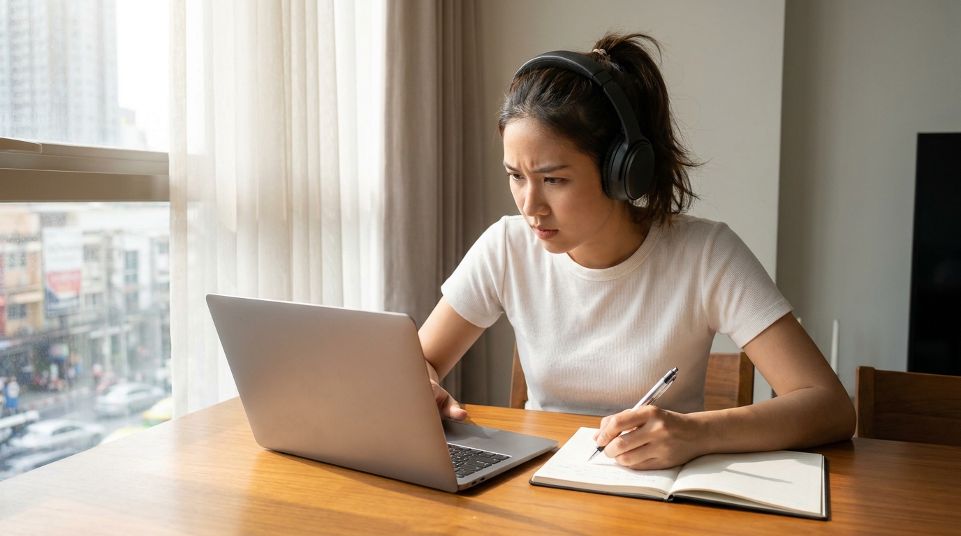 วิธีจดโน้ตที่ดีที่สุดระหว่างทำข้อสอบ TOEFL Listening คืออะไร?