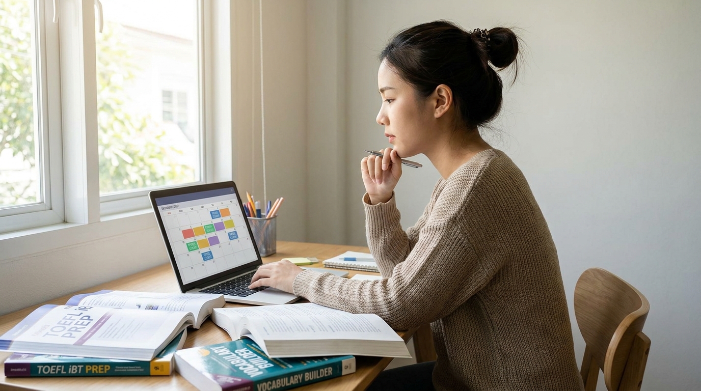 ต้องใช้เวลาเตรียมสอบ TOEFL iBT 2026 นานแค่ไหน?