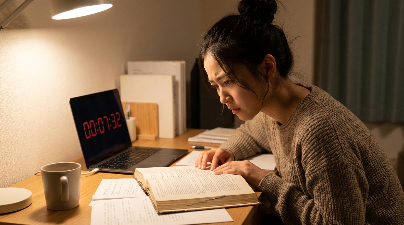 TOEFLリーディングセクションを時間内に終わらせるには?