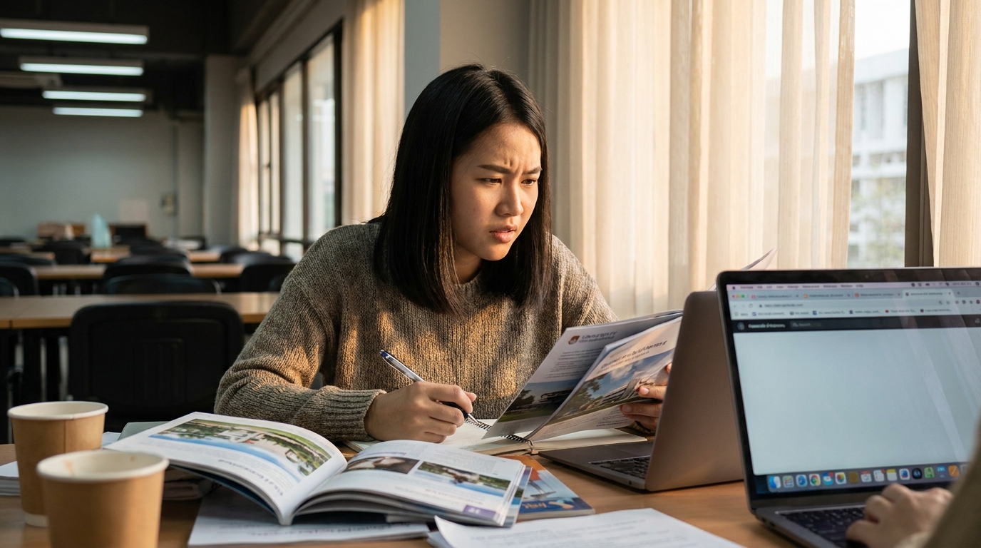 ฉันต้องได้คะแนน TOEFL เท่าไหร่สำหรับมหาวิทยาลัยที่ต้องการสมัคร?