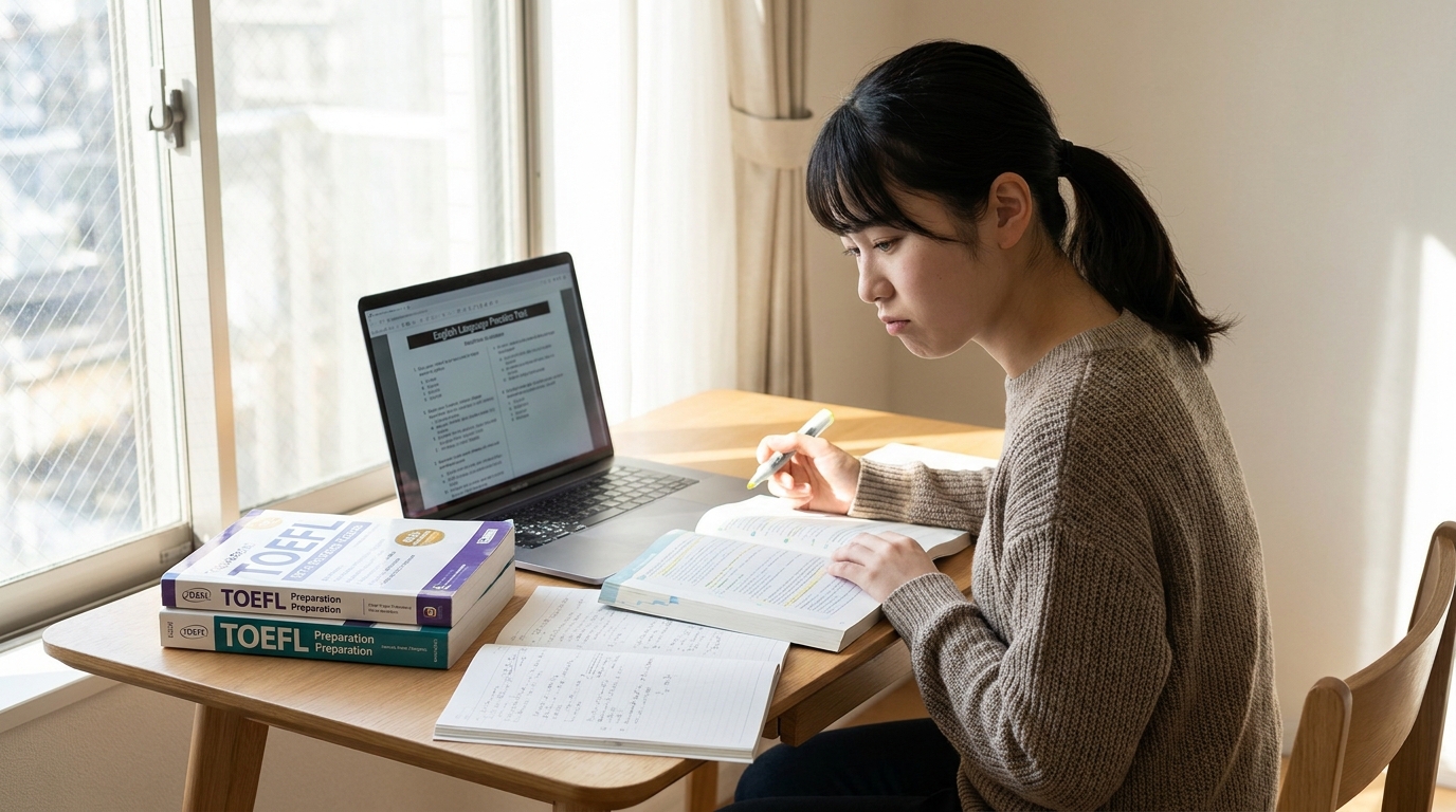 独学でTOEFL 100点以上を取ることはできる？