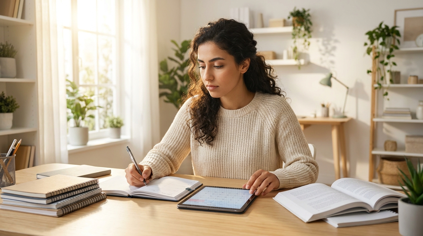 كيف تبني جدول دراسة لـ TOEFL يعمل فعلاً
