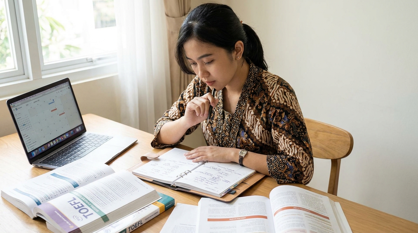 Cara Membuat Jadwal Belajar TOEFL yang Benar-Benar Efektif