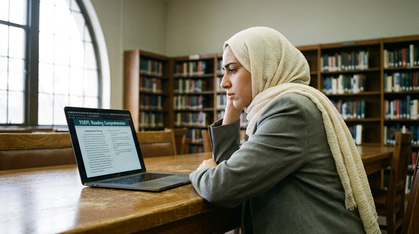 كيف أحل أسئلة المفردات في السياق في قسم القراءة في توفل 2026؟