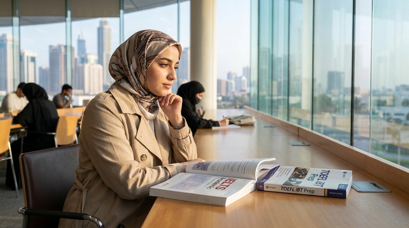 هل أخوض TOEFL أم IELTS — ما الفرق؟