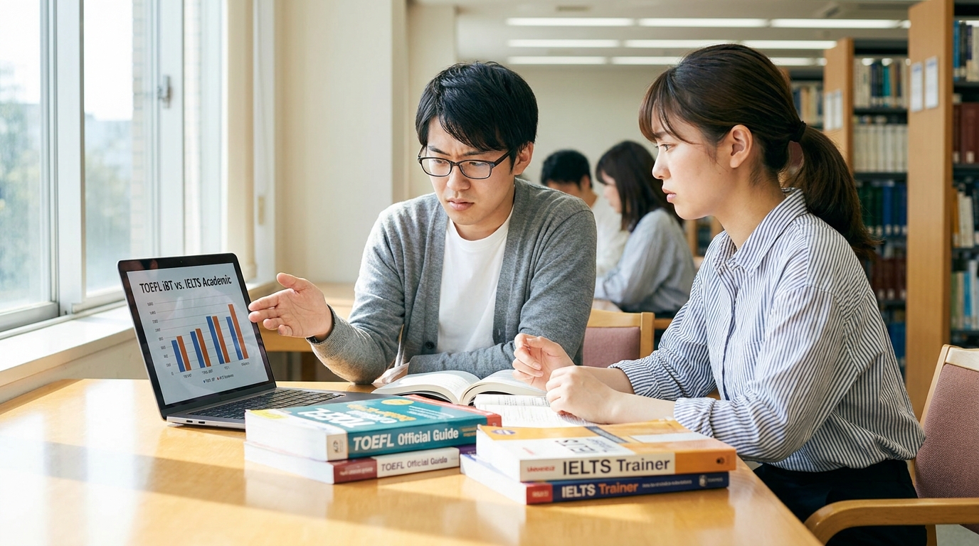 TOEFL と IELTS、どちらを受けるべき？ ── 違いを徹底比較