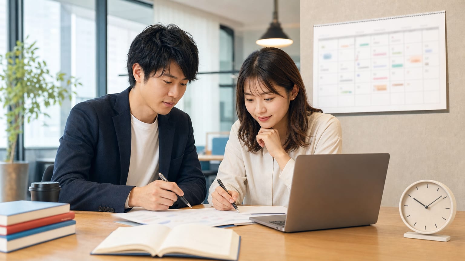Yesterday、Since、By Friday：動詞の時制を変える TOEIC の時間語