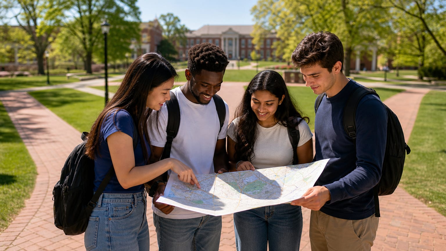 Triangle University Map: How Duke, UNC, NC State, and NCCU Sit Within a Half-Hour Drive