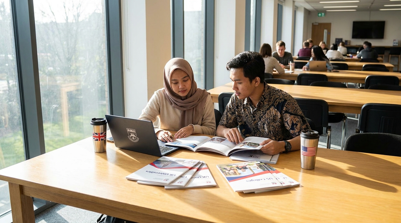 Apakah Inggris Pilihan Lebih Baik Dibanding AS untuk Mahasiswa Internasional?