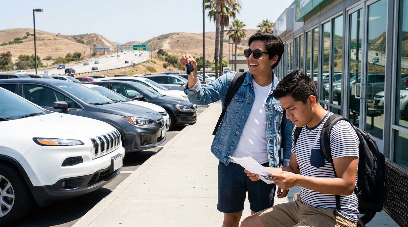 Alquilar un auto en EE. UU. — Guía completa para visitantes internacionales