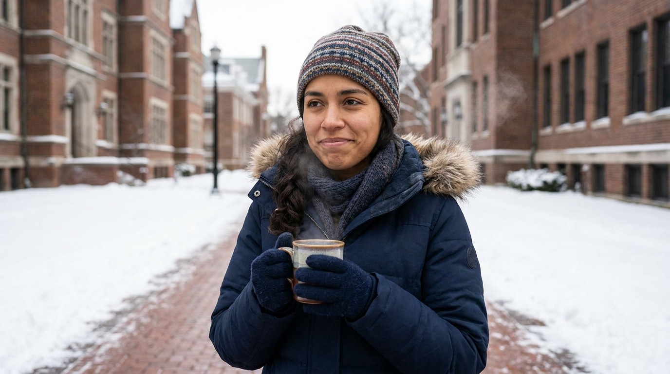 Sobrevivir tu primer invierno en EE.UU. — Guía para estudiantes de países cálidos