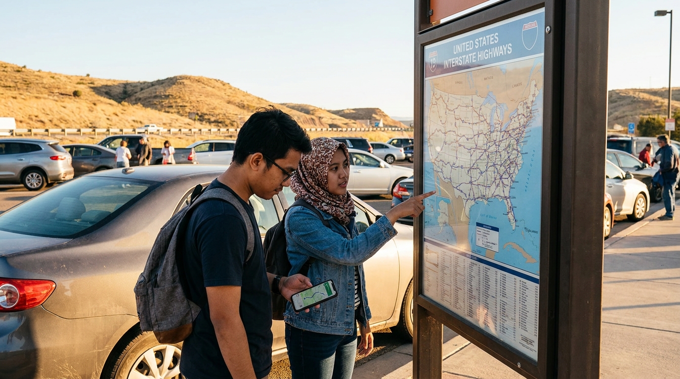 Memahami Sistem Jalan Tol Amerika — Interstates, Rute Negara Bagian & Jalan Berbayar