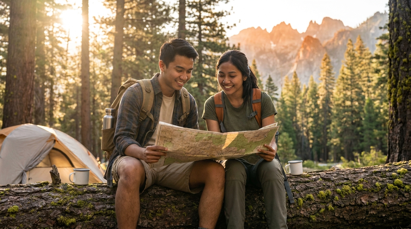 Berkemah di Taman Nasional AS — Dari Tenda hingga Glamping dengan Bujet Mahasiswa