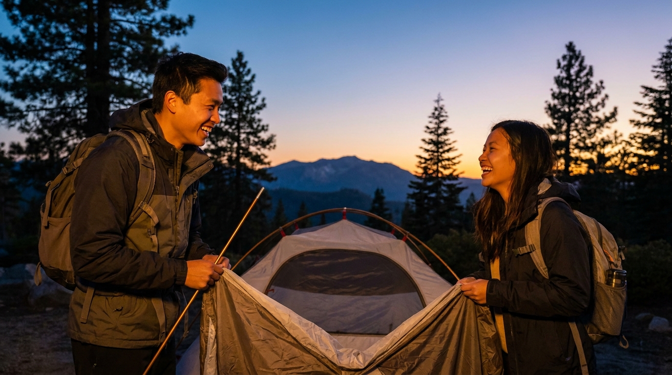 Cắm trại ở công viên quốc gia Mỹ — Từ lều đến glamping với ngân sách sinh viên