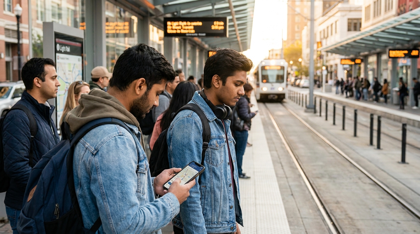 अमेरिका में सार्वजनिक परिवहन — छात्रों के लिए शहर-दर-शहर गाइड