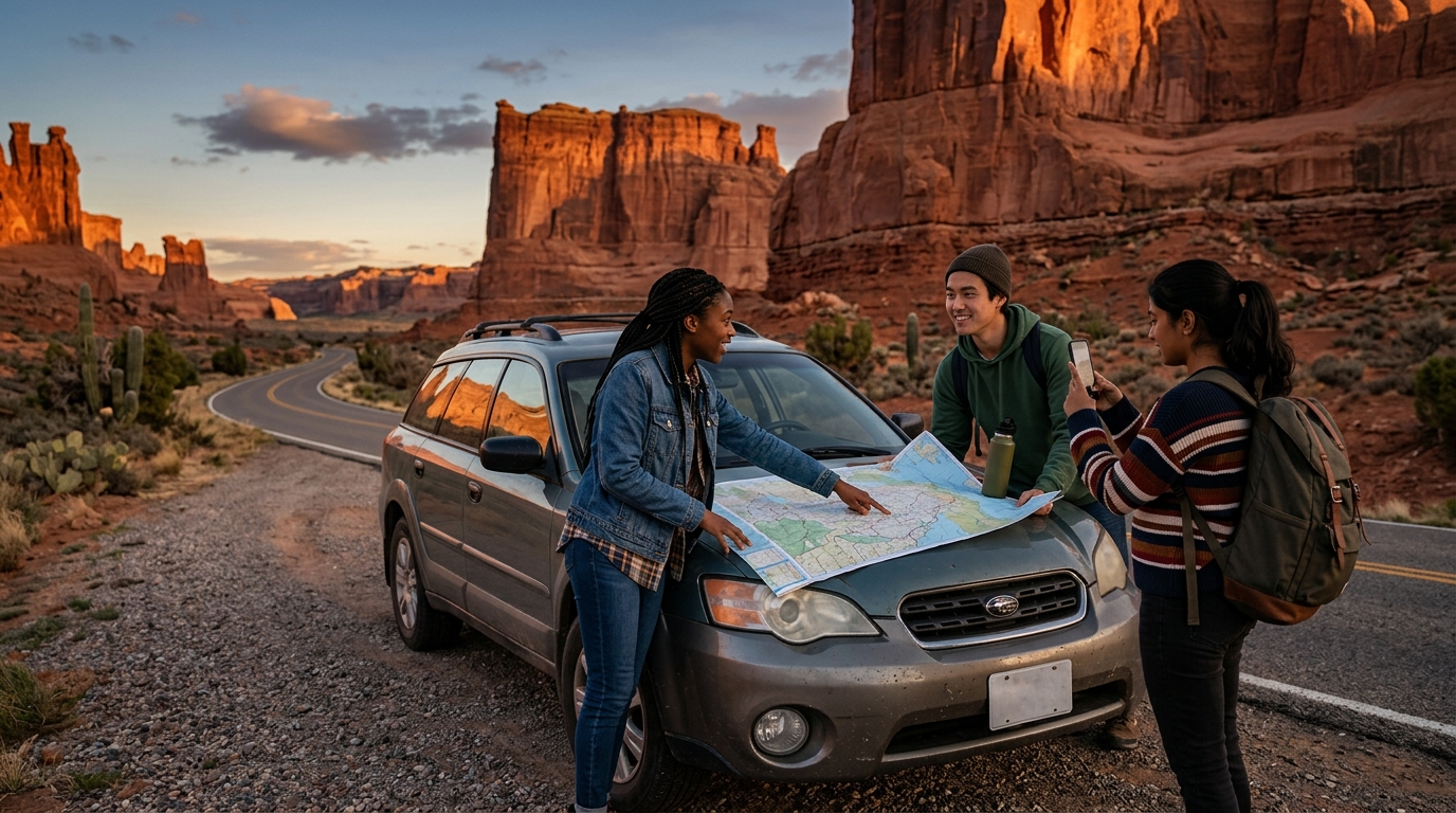 โรดทริปอเมริกาด้วยงบนักศึกษา — เส้นทาง เคล็ดลับ และค่าใช้จ่ายแฝง