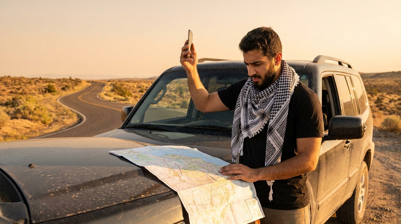 البقاء متصلا في ريف أمريكا — تغطية الشبكة وWi-Fi والبقاء بدون إنترنت