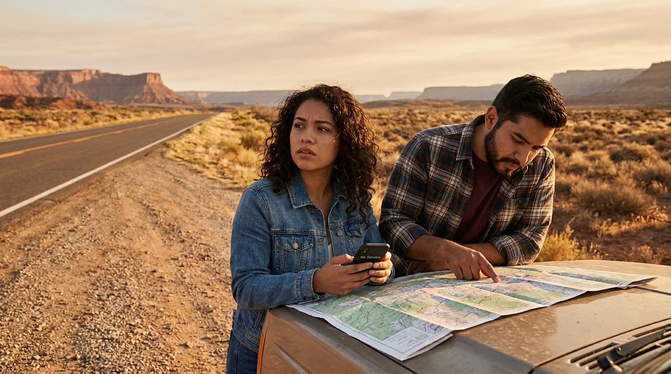 Mantenerte conectado en la América rural — Cobertura celular, Wi-Fi y supervivencia sin conexión