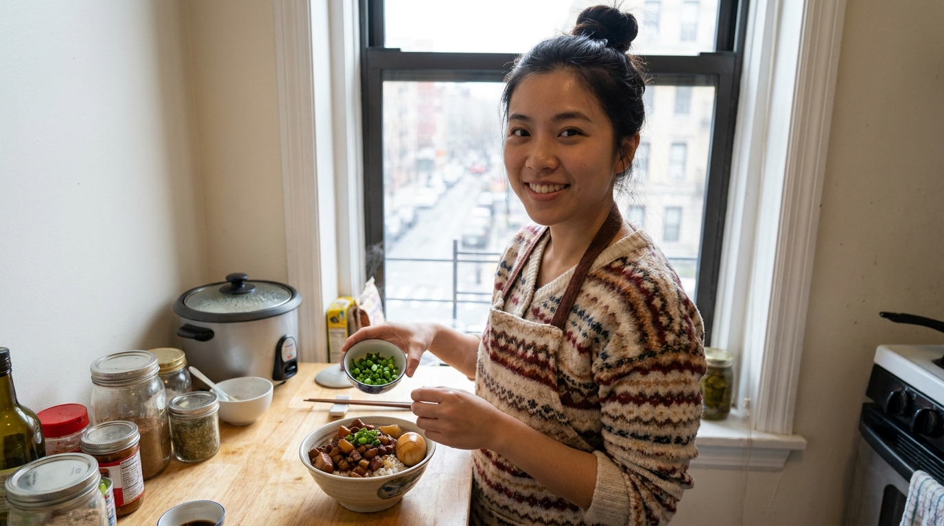 在美國公寓做飯 — 備餐、廚房基本配備與治療思鄉的食譜
