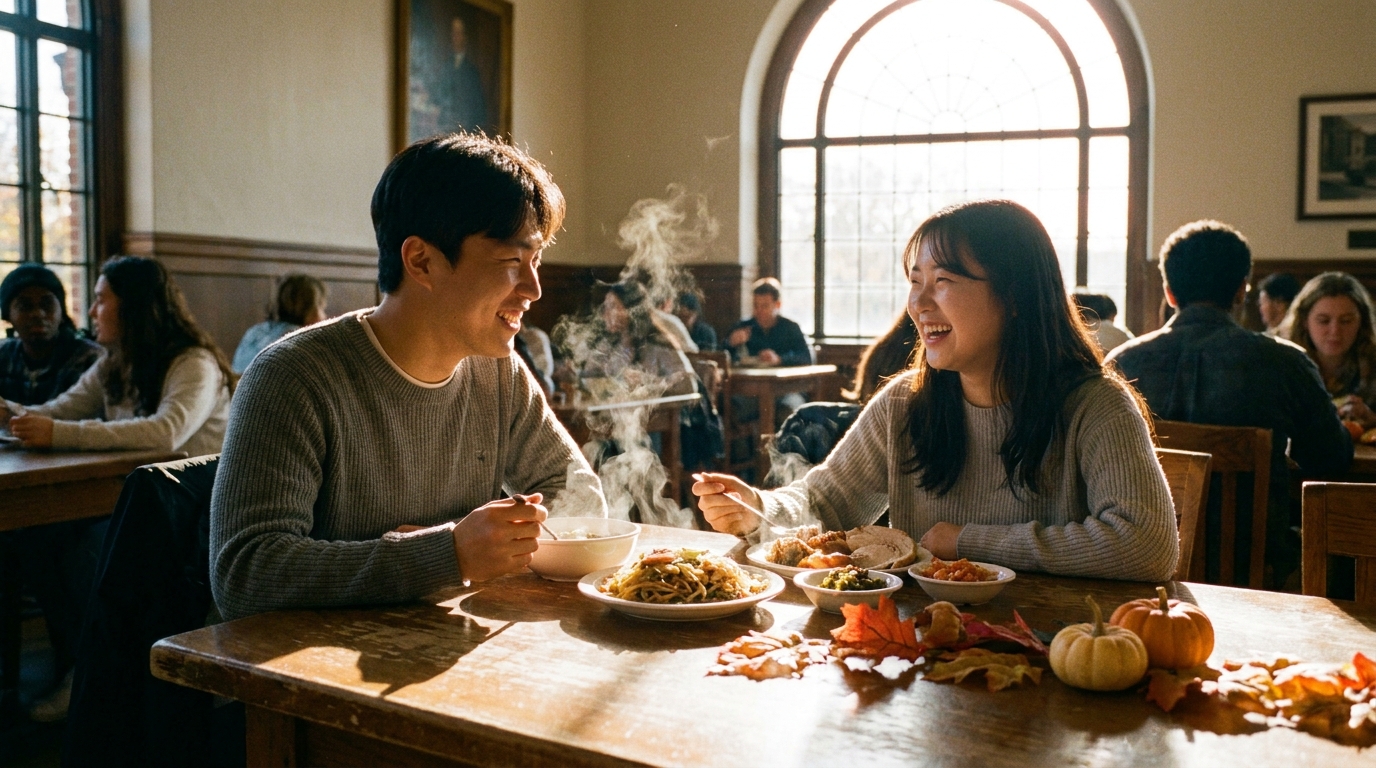 Thanksgiving 생존 가이드 — 집에 갈 수 없을 때 어떻게 할까