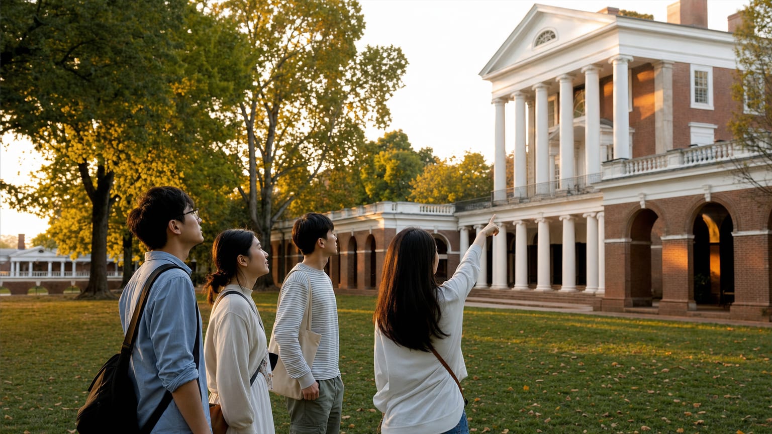 為什麼 UVA 的 Grounds 與 Monticello 在 Charlottesville 如此重要?