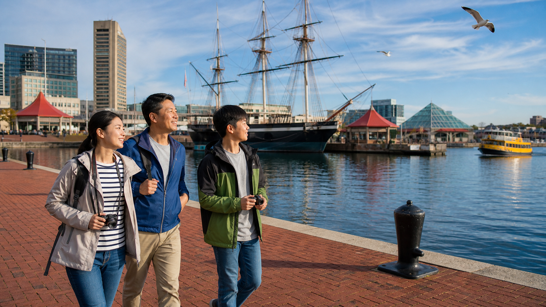 華府校園參訪要不要加上巴爾的摩或 Annapolis?