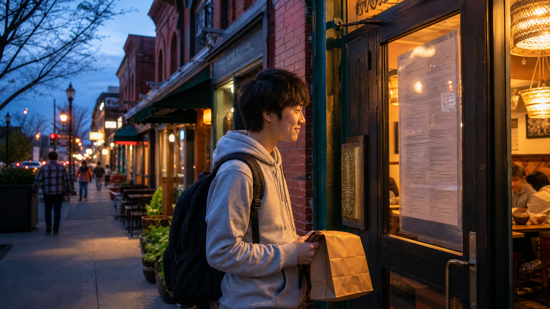 学生と家族は D.C. のグローバルな街区でどこで食べるべき?