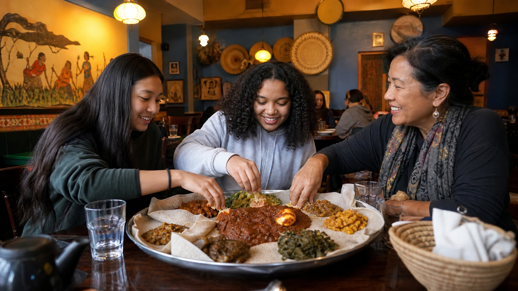 ¿Dónde deberían comer estudiantes y familias en los barrios globales de D.C.?