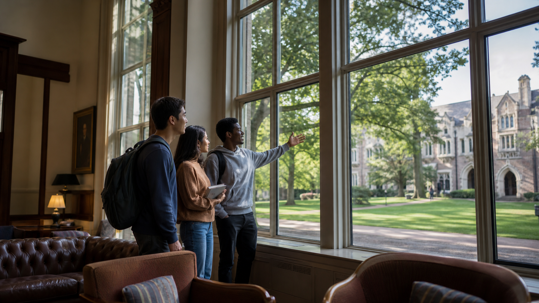 ¿Cómo deberían visitar y evaluar las familias internacionales a Washington University in St. Louis?